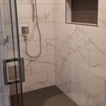 Custom bathrooms designed by the Pioneer Homes team for any RTM home.